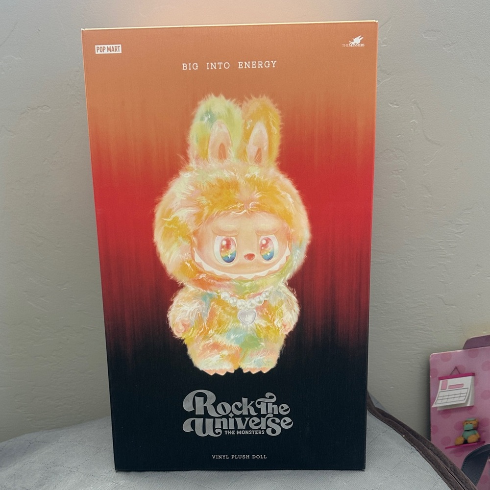 Pop Mart Rock the Universe Vinyl Plush Doll - Rainbow